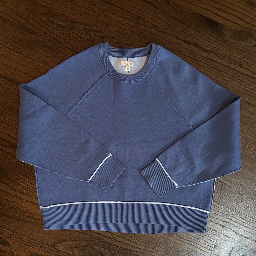 Anthropologie Pilcro Blue Sweater/Sweatshirt